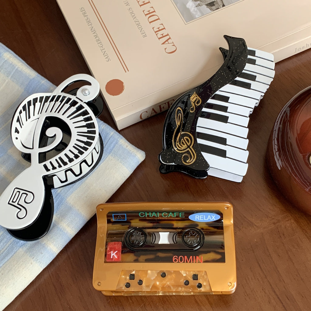 art girls musical instrument Hair Claw