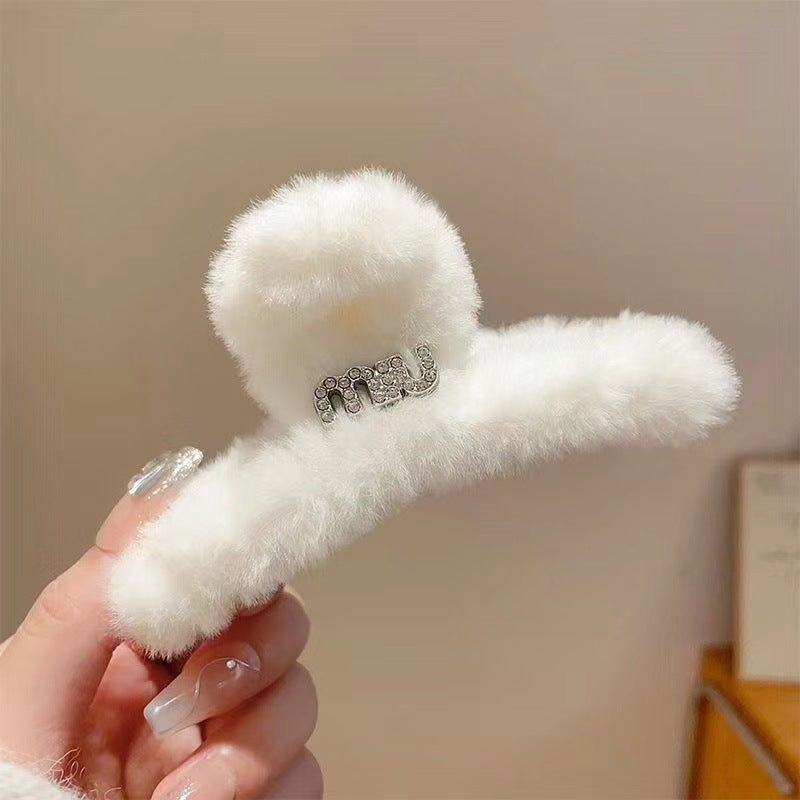 Autumn/Winter Plush Claw Clip