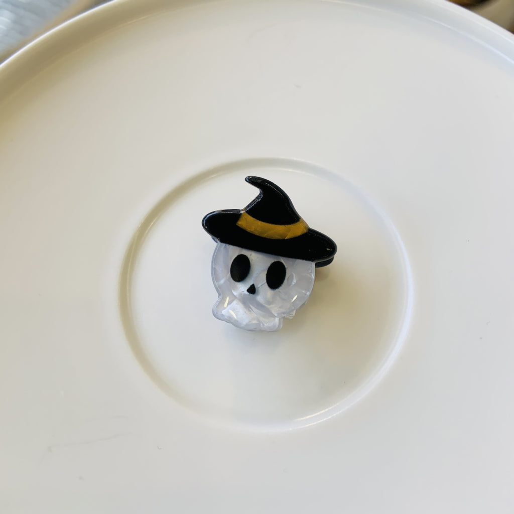 halloween hair clip pumpkin ghost hairpin