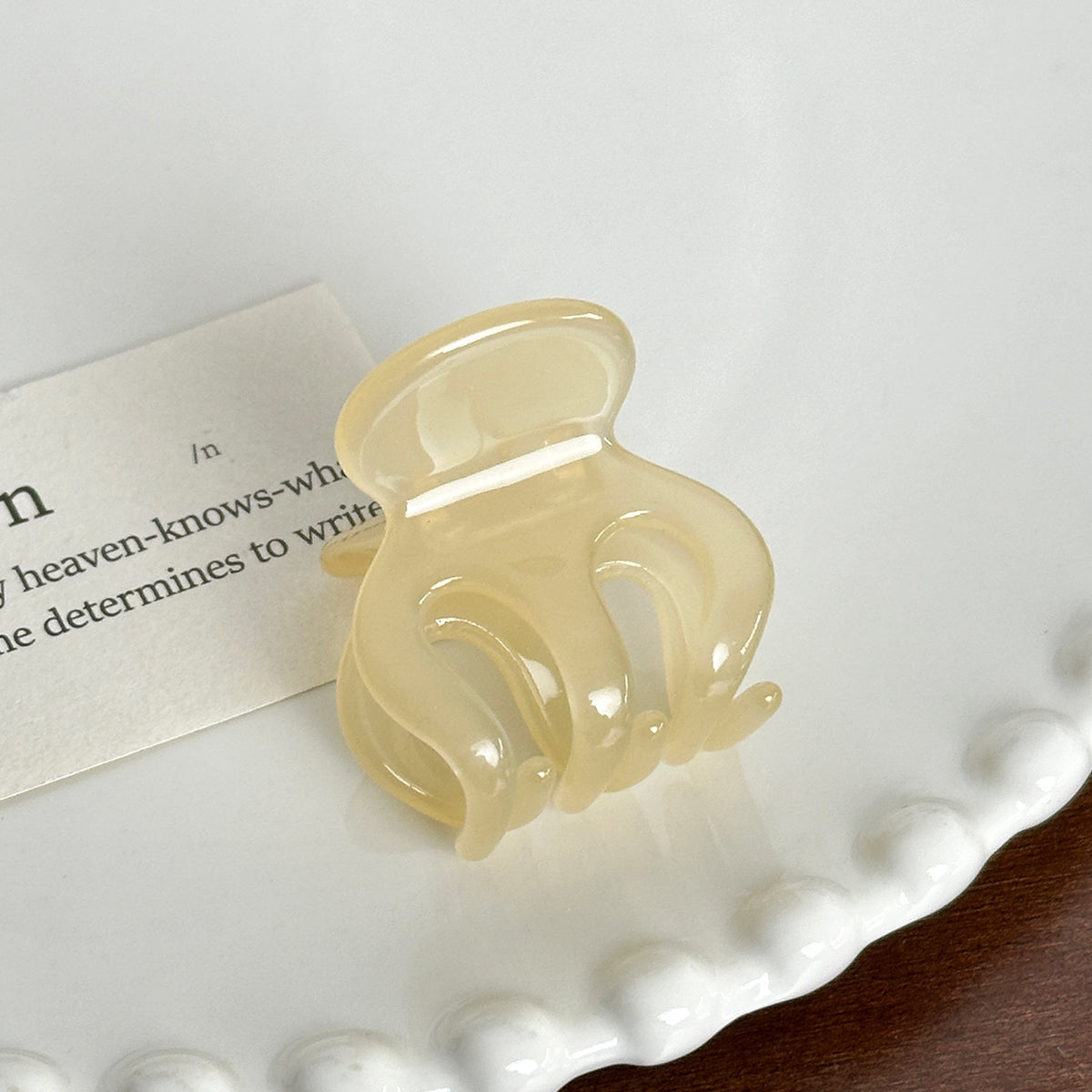 small jelly bangs hair clip