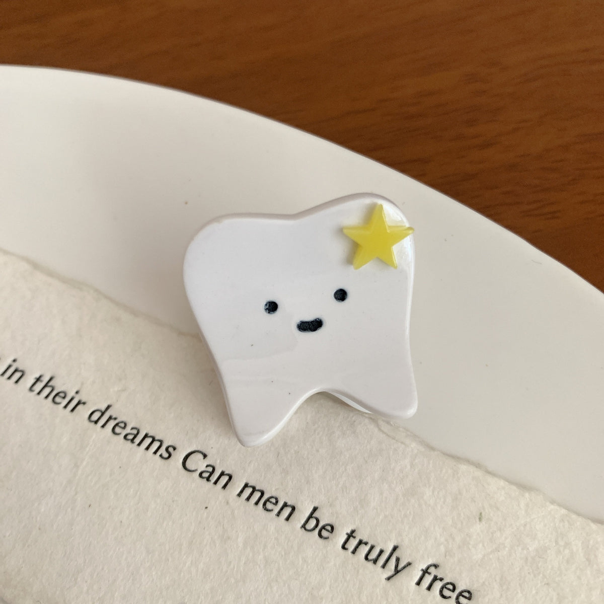 Mini Teeth Hair Claw