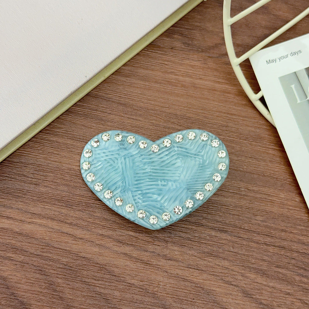 Love diamond hair clip