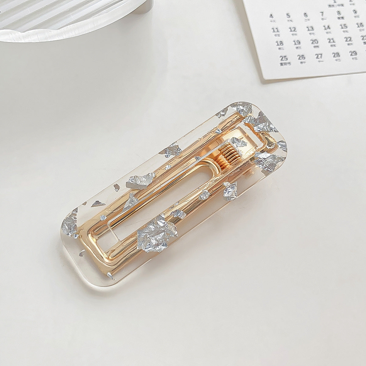 water drop hair clip