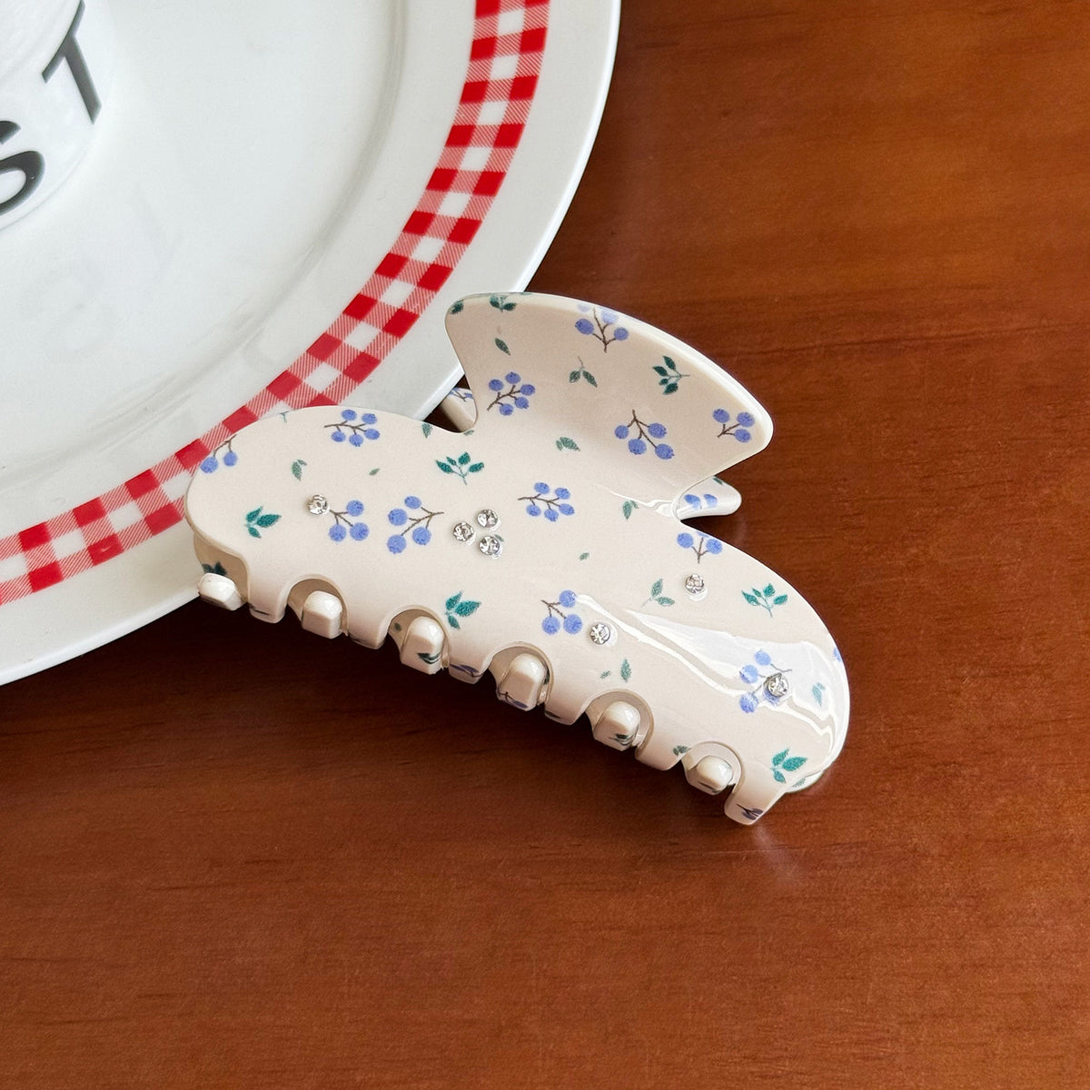 Spring Floral Prints Hair Claw
