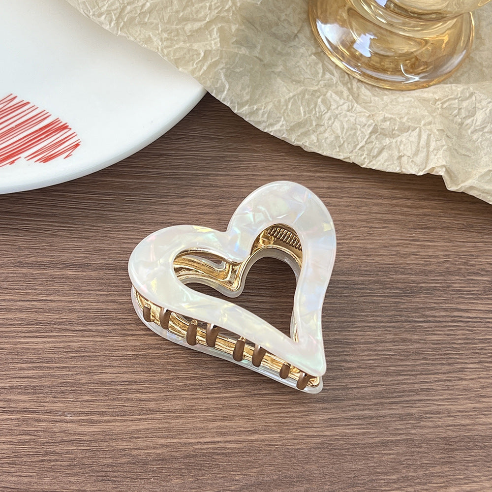 Valentine's Day love Heart Hair Claw