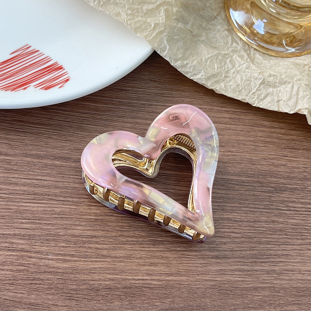 Valentine's Day love Heart Hair Claw