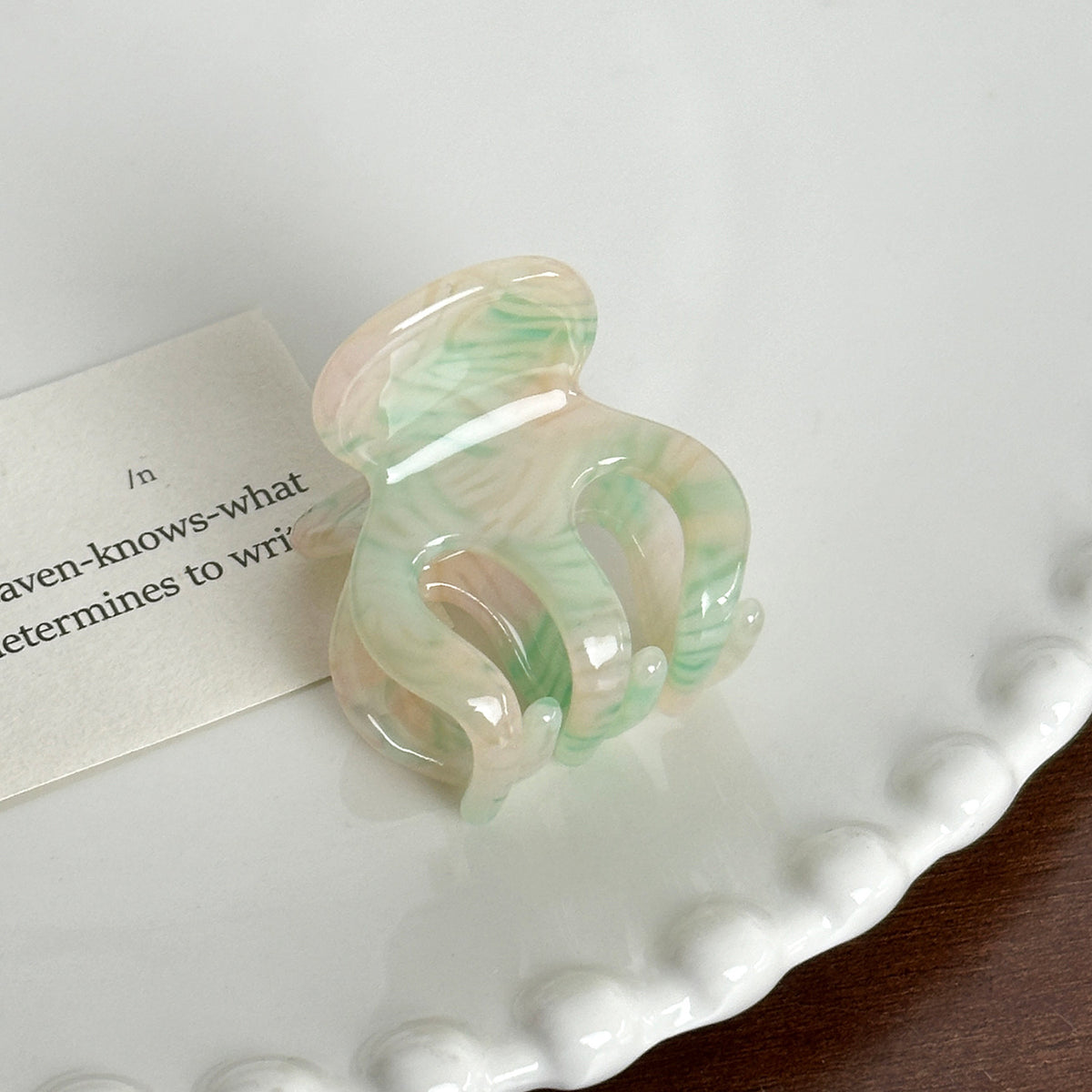 small jelly bangs hair clip