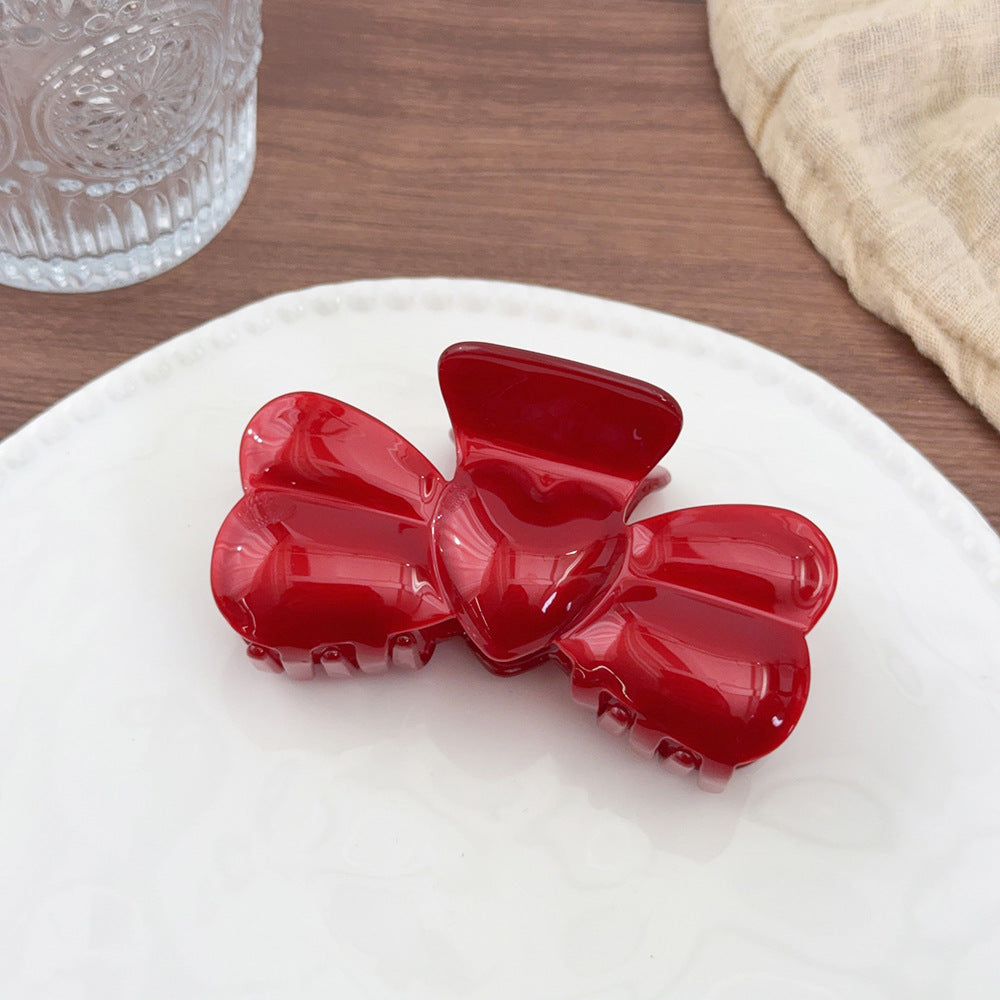 Big bow hair claw