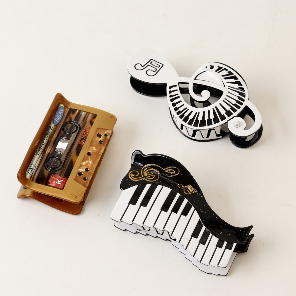 Violin Music Hair Claw