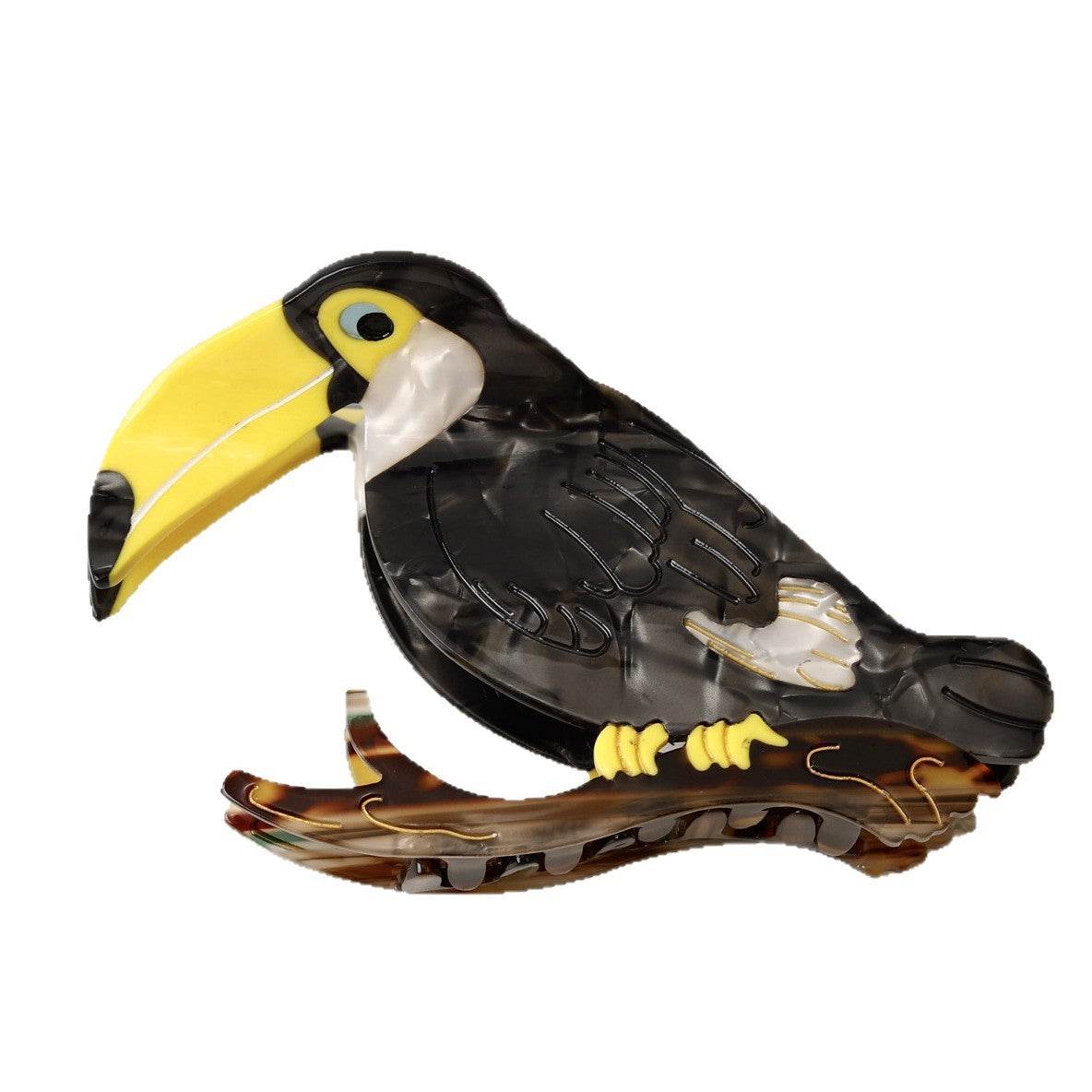 Bird Toucan Hair Claw