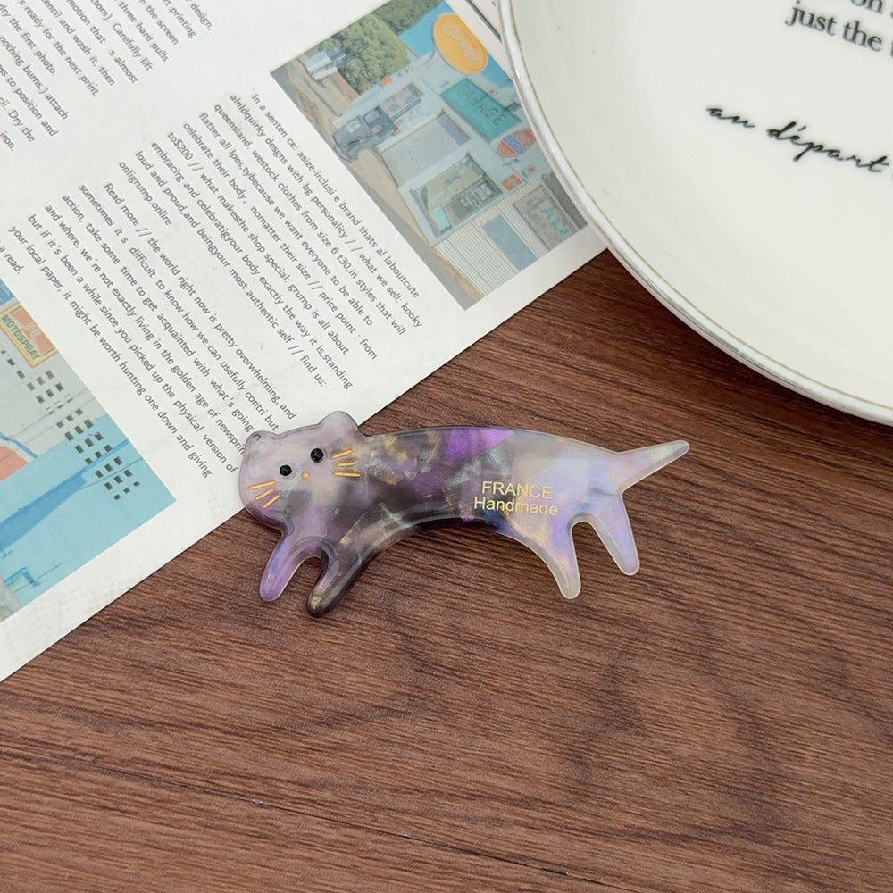 Jumping Cat Hair Clip