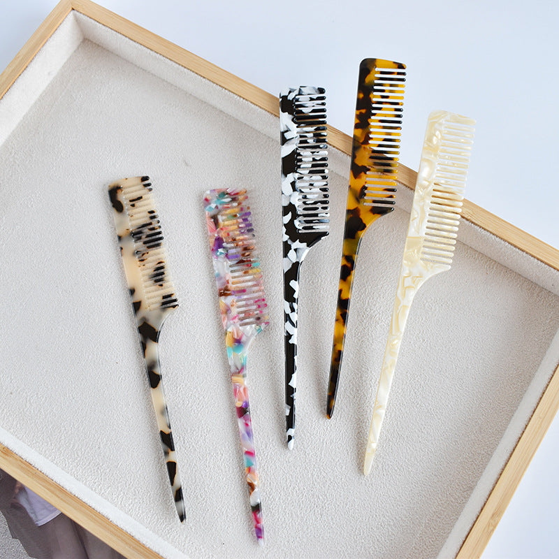 Household distribution Anti-static pointed tail comb