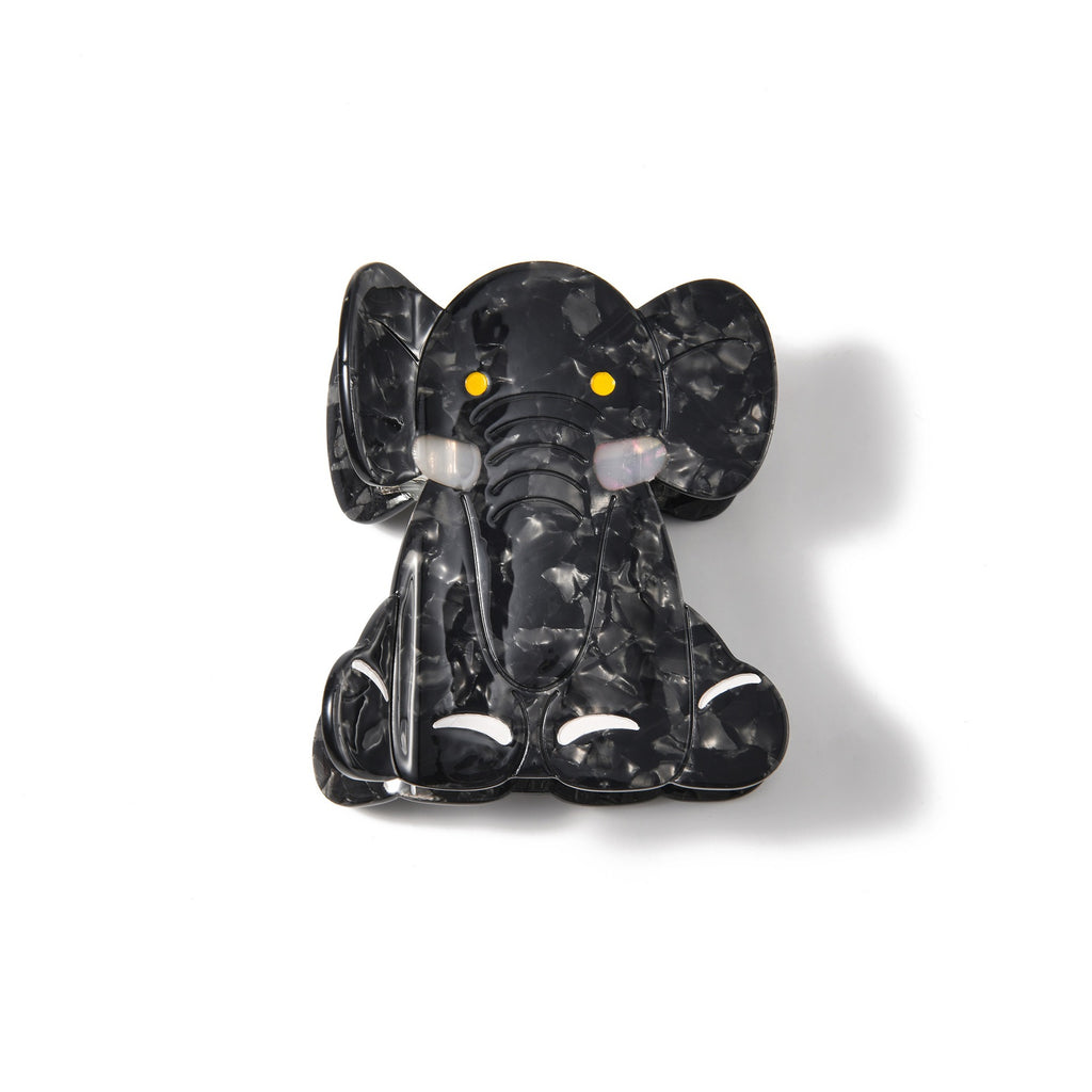 Black Small Elephant Hair Claw