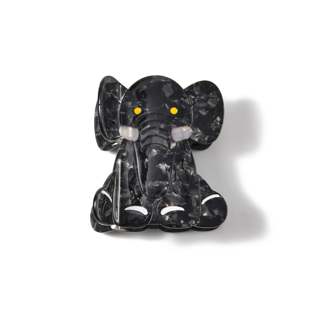 Black Small Elephant Hair Claw