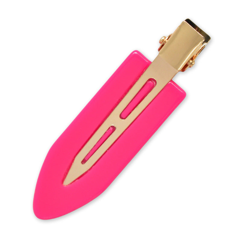 New Internet celebrity women's acetic acid plate seamless hairpin
