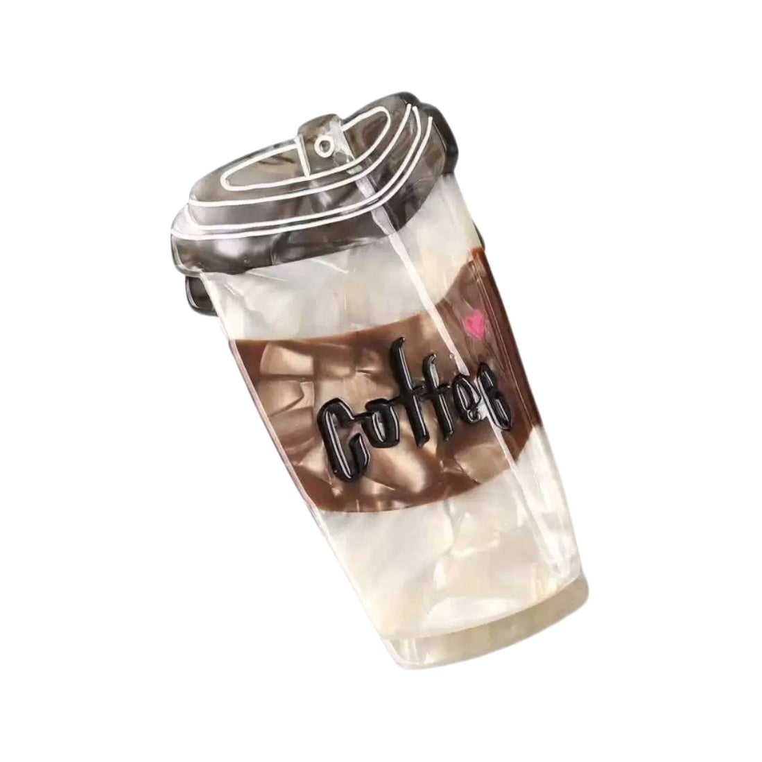 coffee cup hair claw