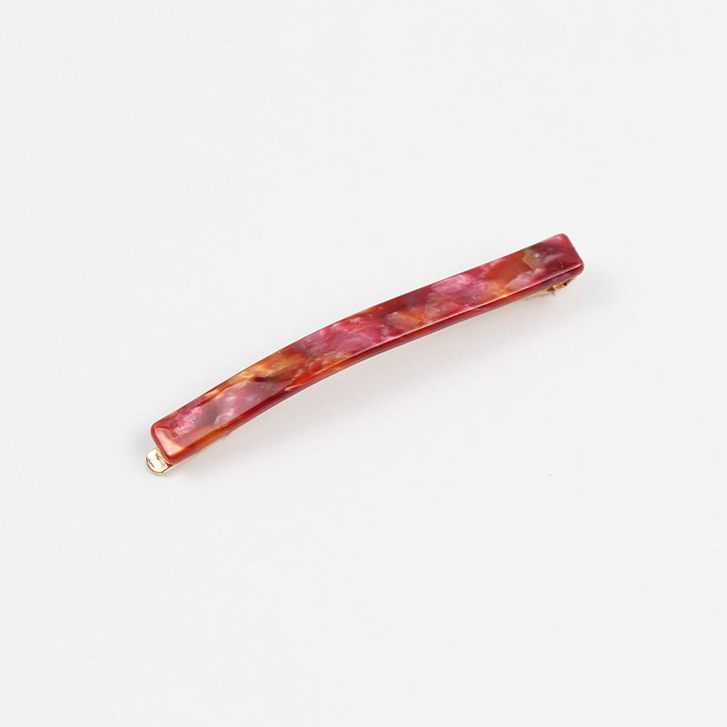 Japanese bangs hairpin acetic acid plate hairpin edge clip