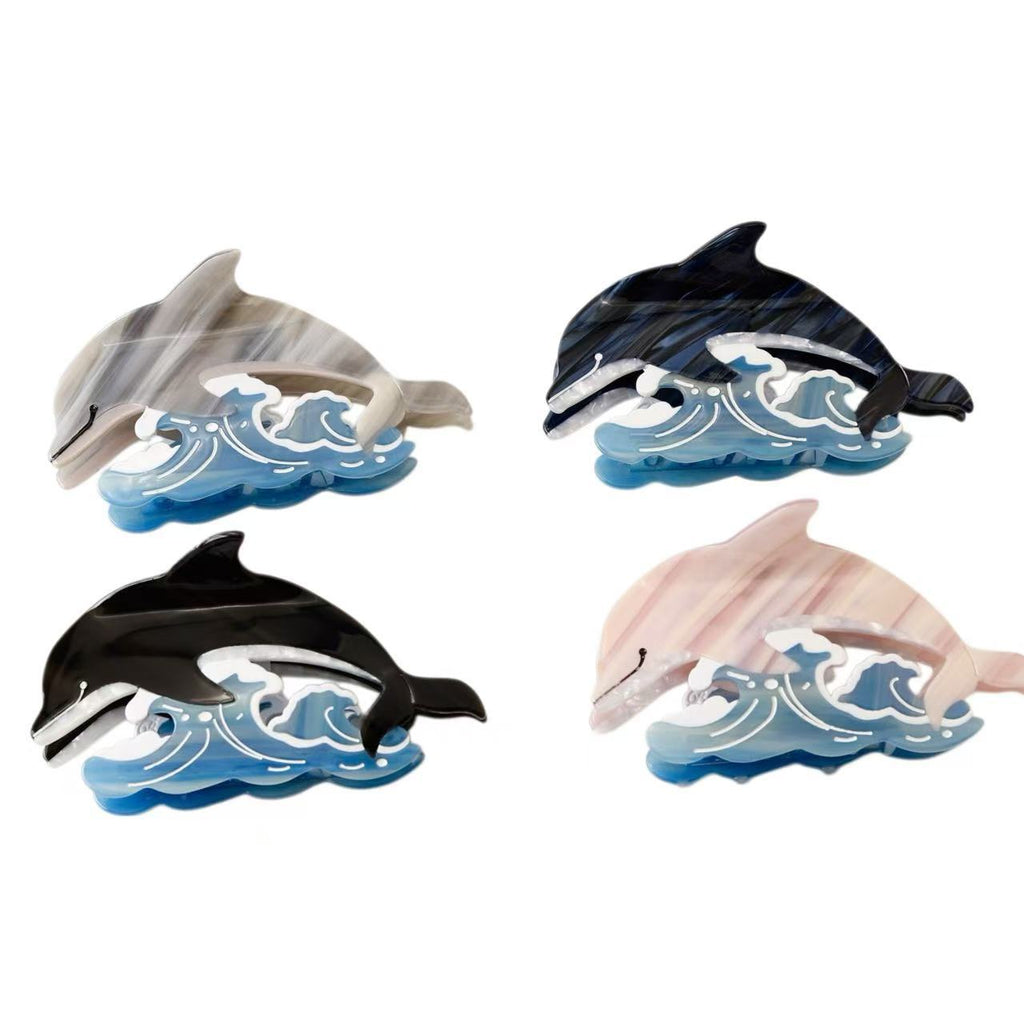 marine wind dolphin hair claw