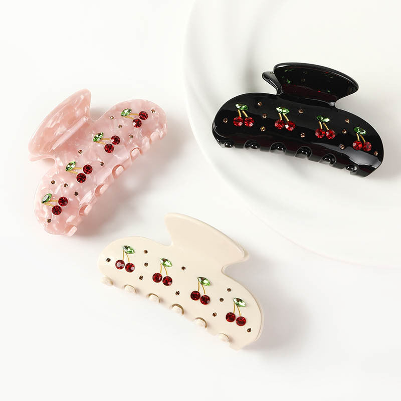 Cherry Hair Claw