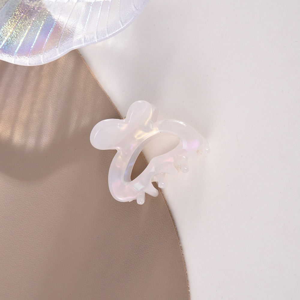 French acetic acid hairpin retro hollow tortoiseshell hair claw