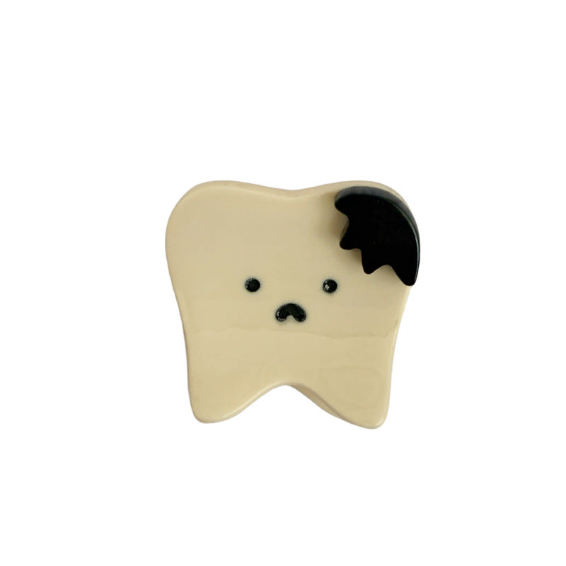 Mini Teeth Hair Claw
