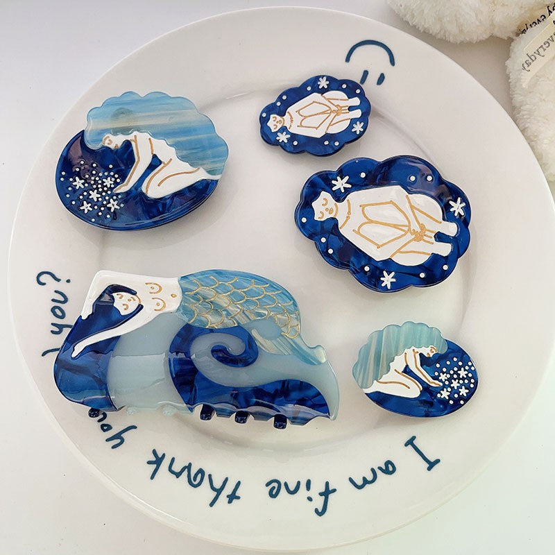 Mermaid Dream Planet Hair Claw