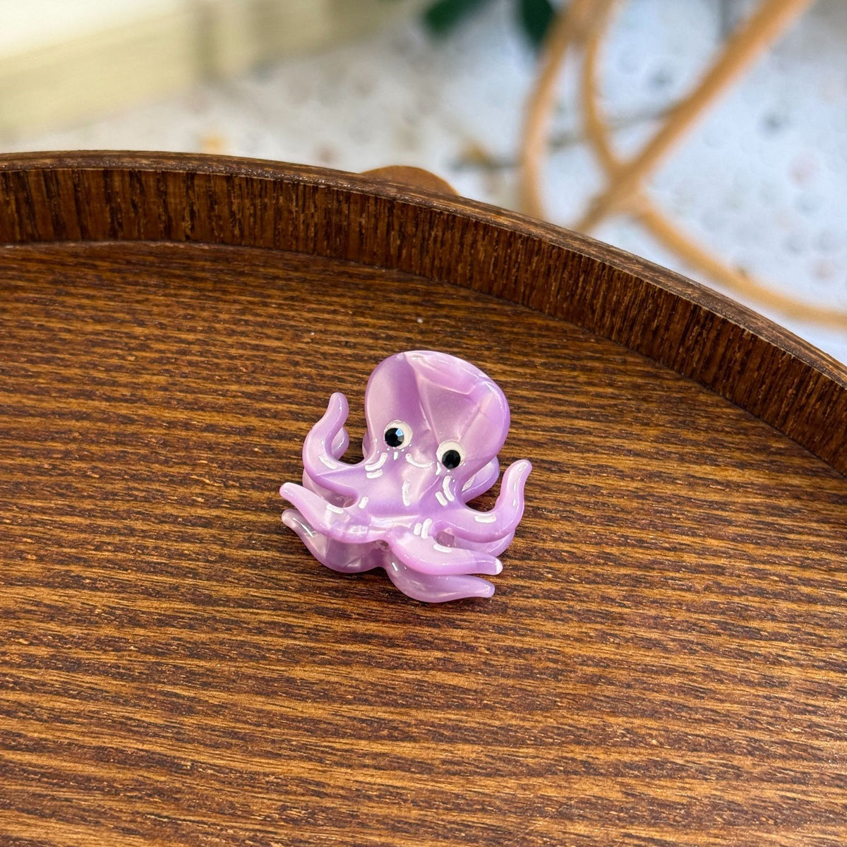 Mini ocean octopus, dolphin, and whale hair claw