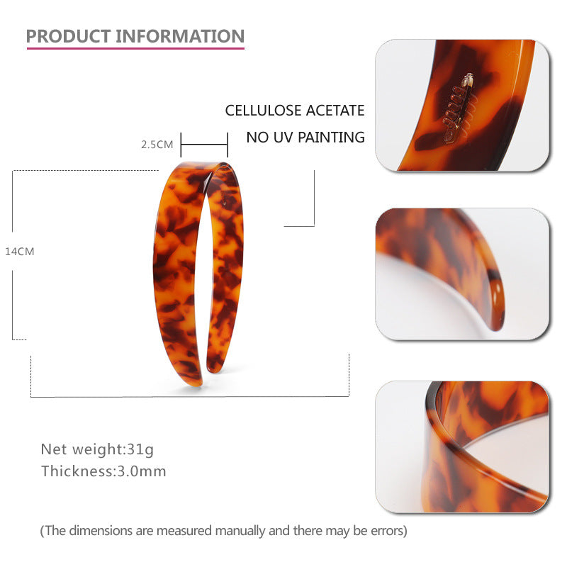 Alexander the same retro tortoiseshell headband
