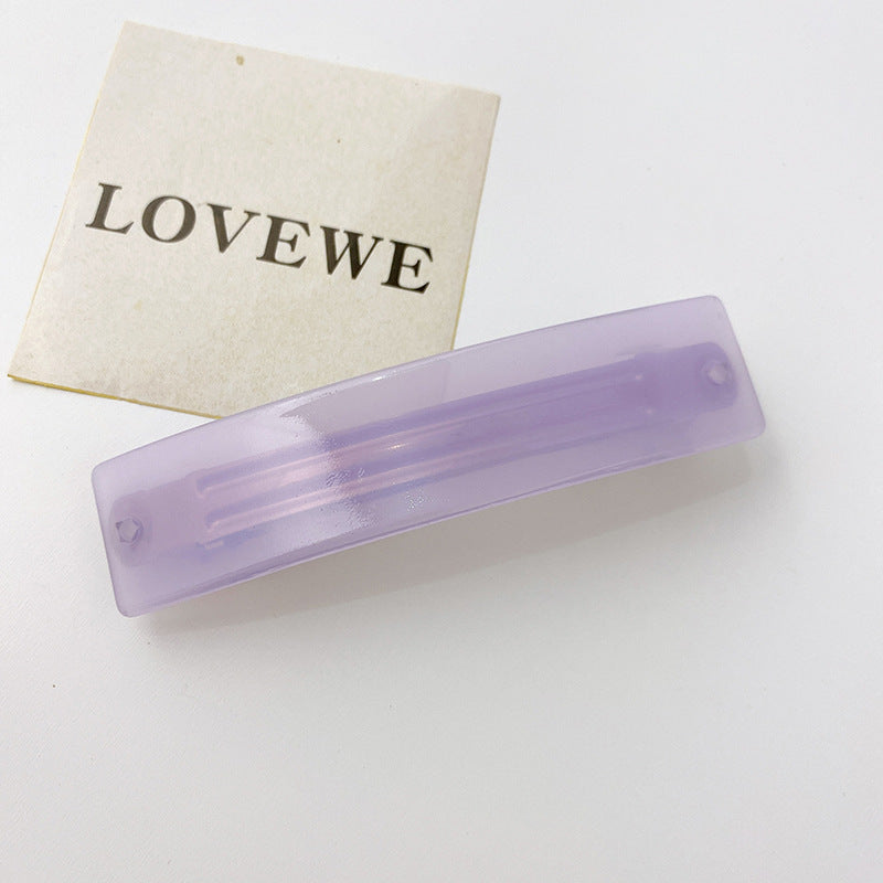 girl square spring hair clip