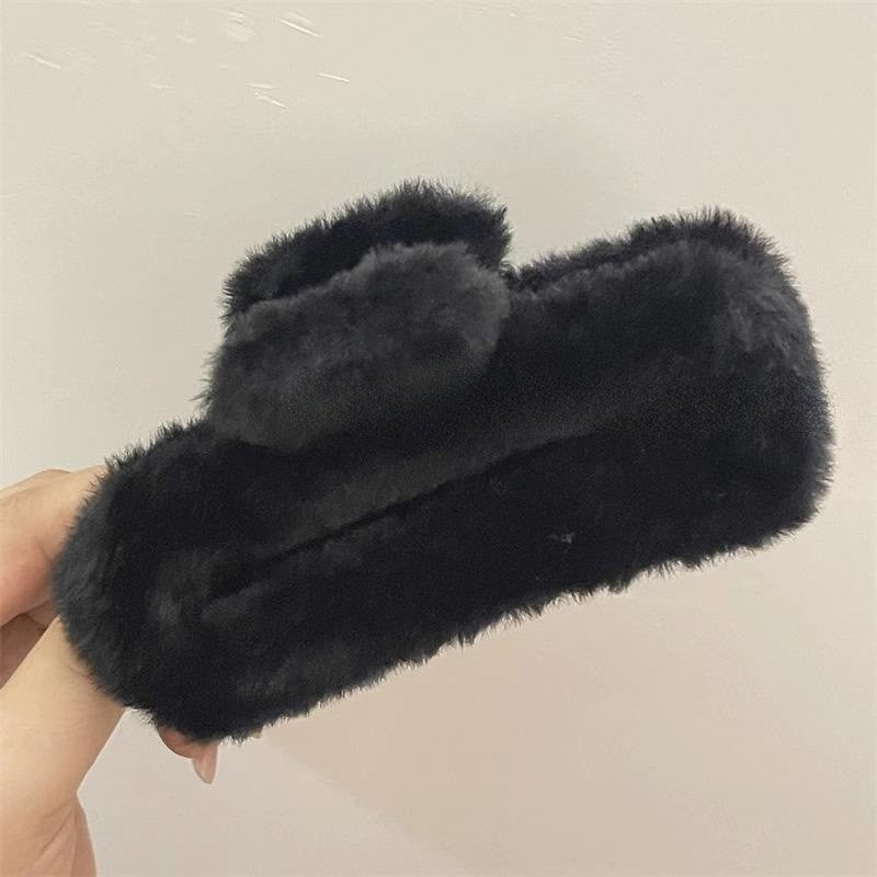 Autumn/Winter Plush Claw Clip