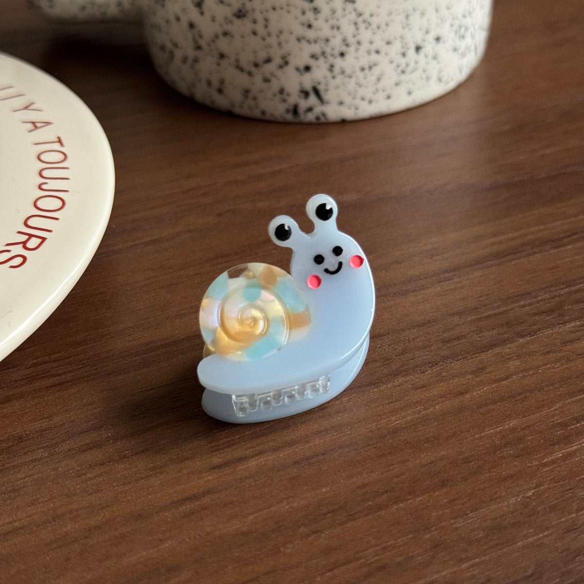 Mini Honeybee hedgehog ladybird hair claw