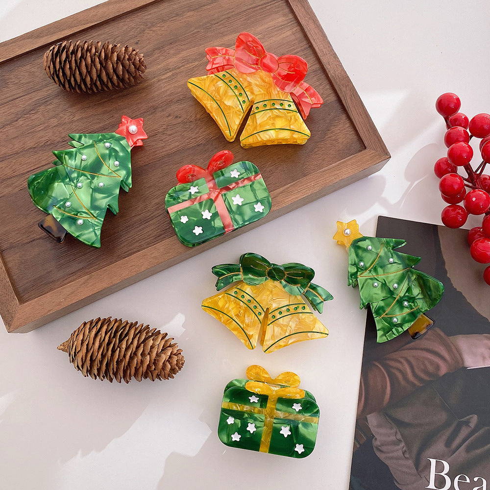 Christmas Series Medium Hair Claw
