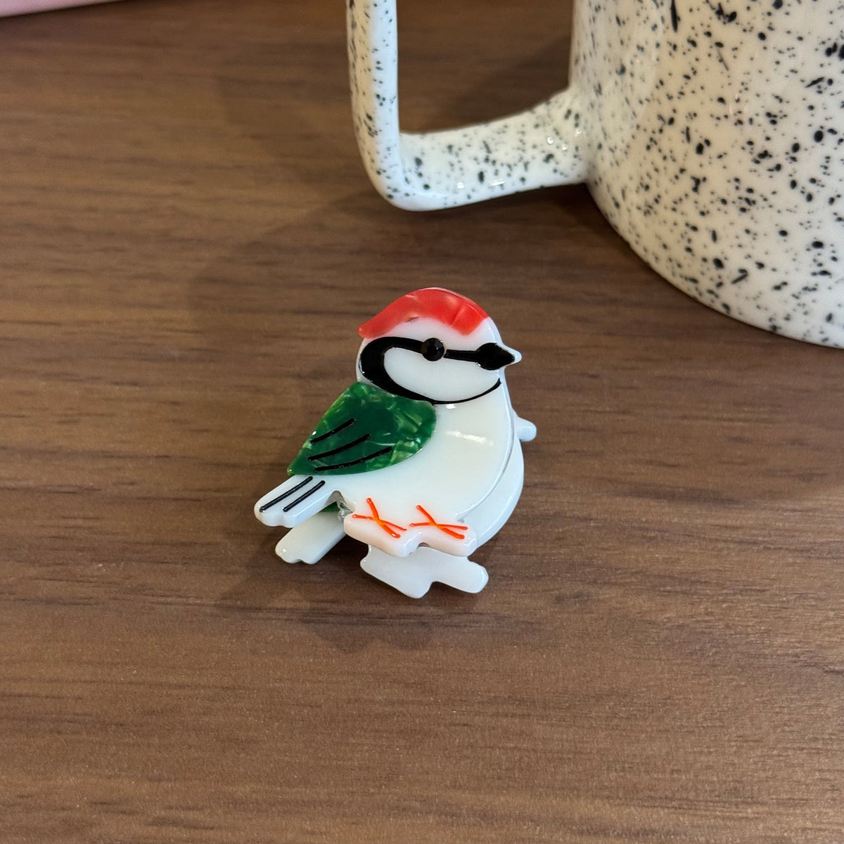 Mini bird hair claw