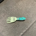 knife fork hair clip