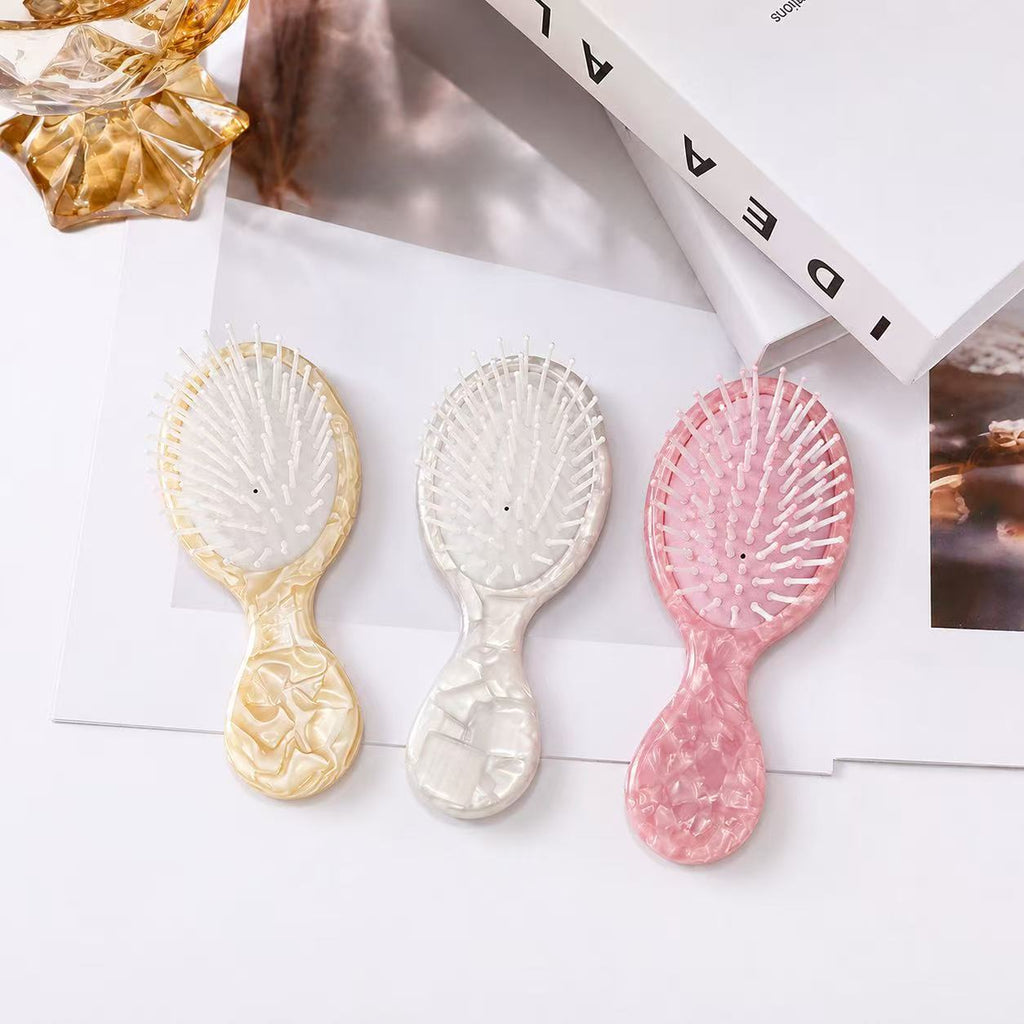 Cross-border pearlescent acetic acid fruit air cushion comb