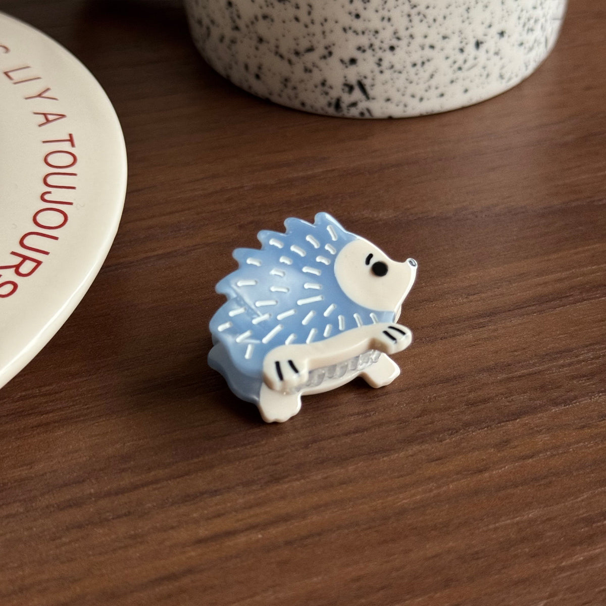 Mini Honeybee hedgehog ladybird hair claw