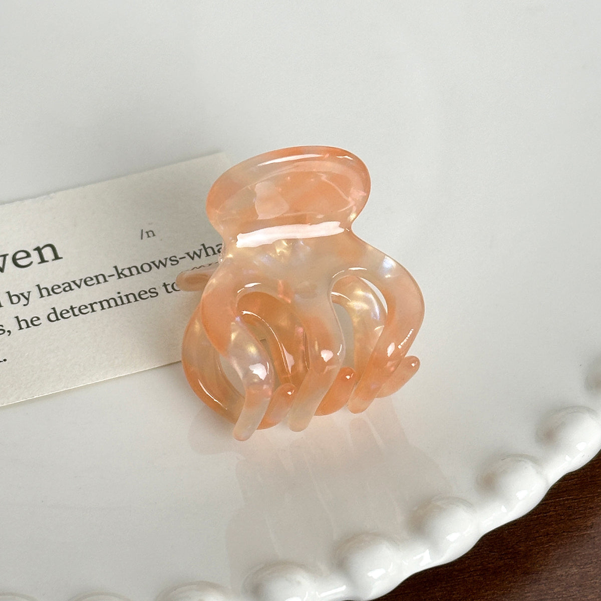 small jelly bangs hair clip