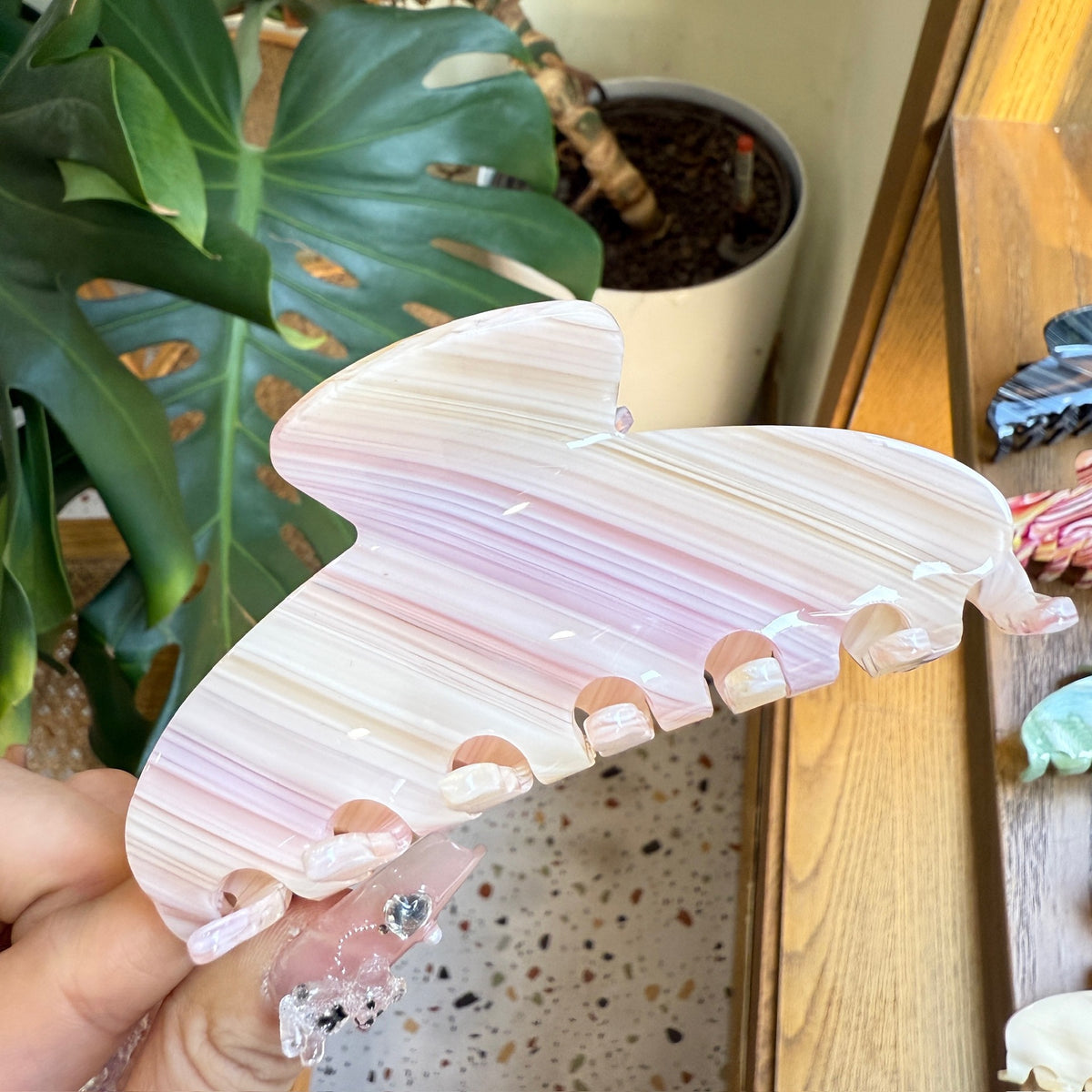 DIY Custom Big Hair Claw