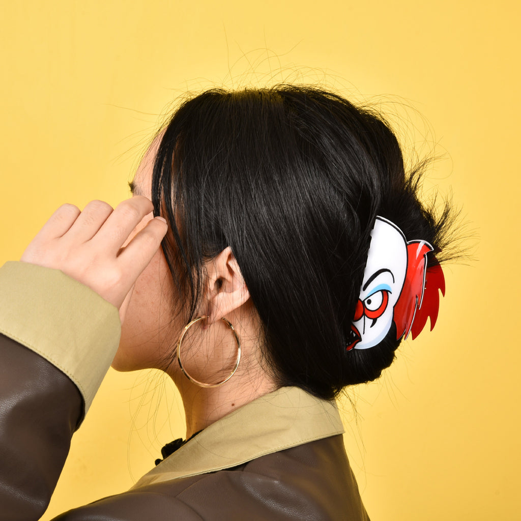 clown grimace hair claw