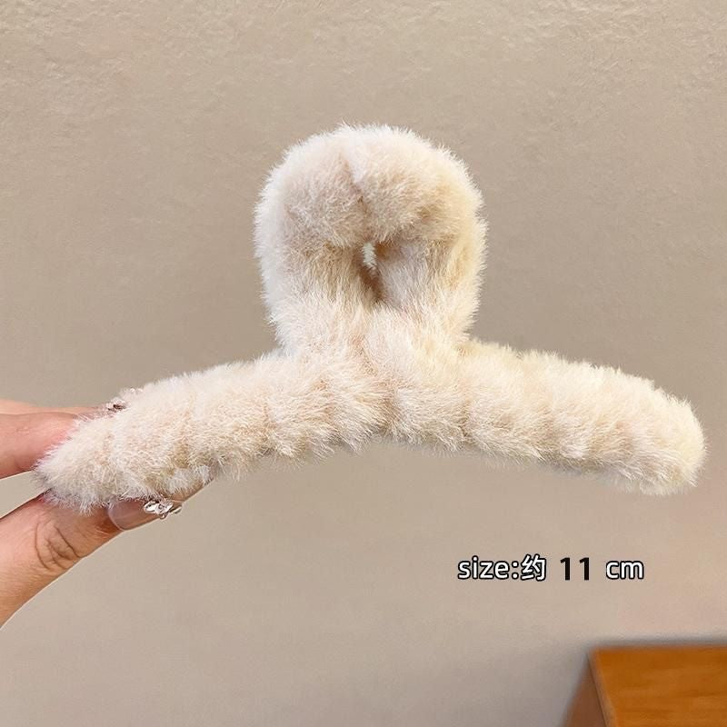 Autumn/Winter Plush Claw Clip