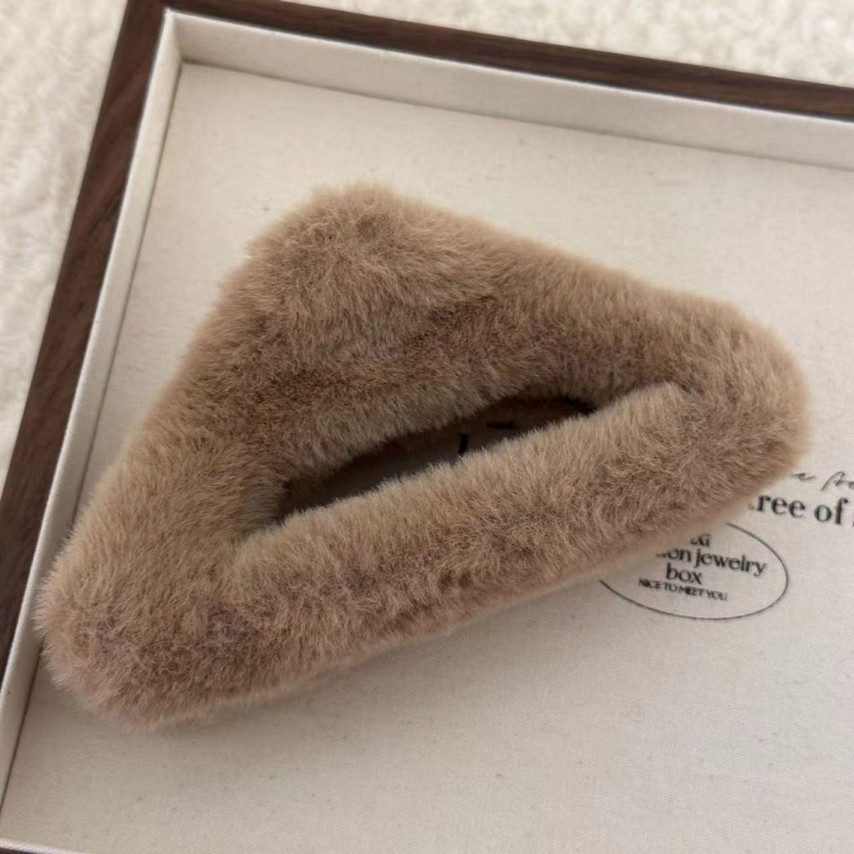 Autumn/Winter Plush Claw Clip