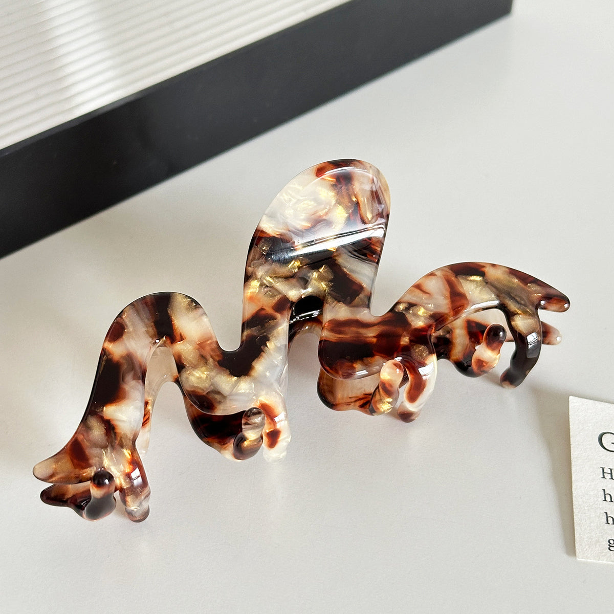 Thickened 3MM Wave Hair Claw