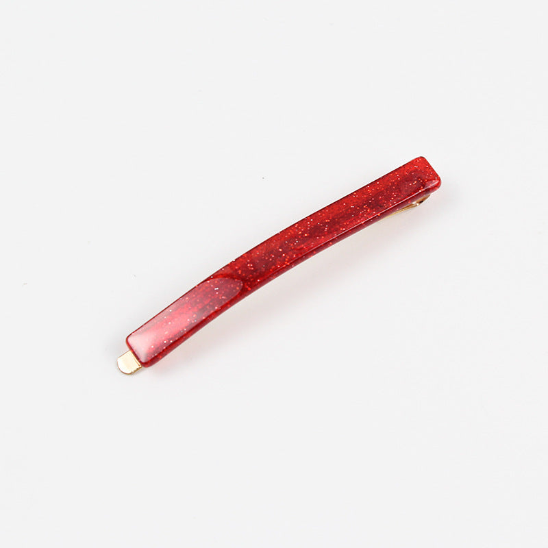 Japanese bangs hairpin acetic acid plate hairpin edge clip
