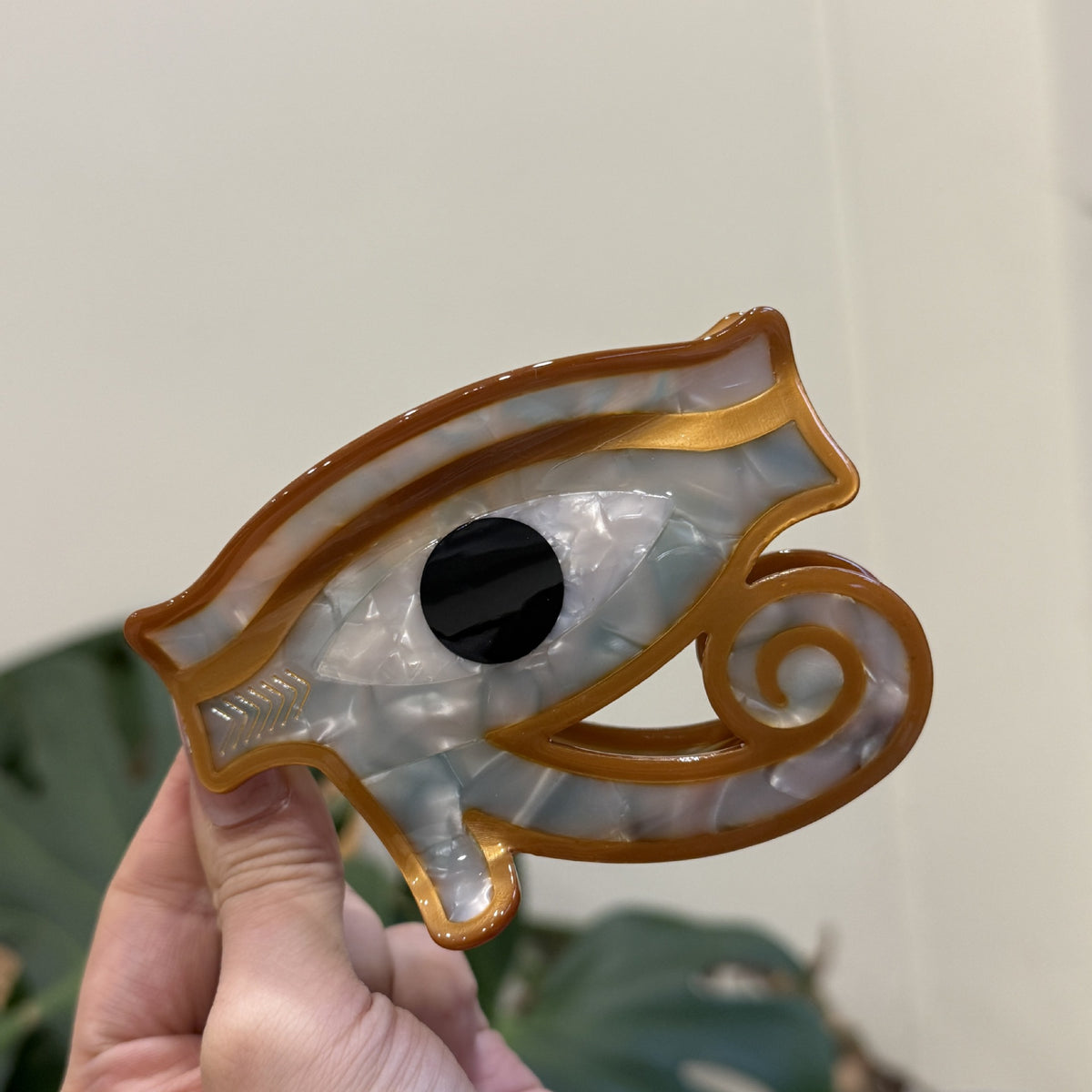 Egyptian mysterious pharaoh cat wings eyes hair claw