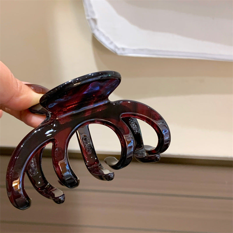 Thickened 4.0 Acetate Large Octopus Hair Claw