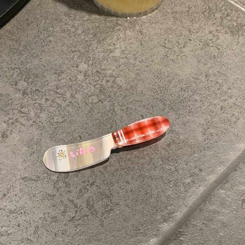 knife fork hair clip