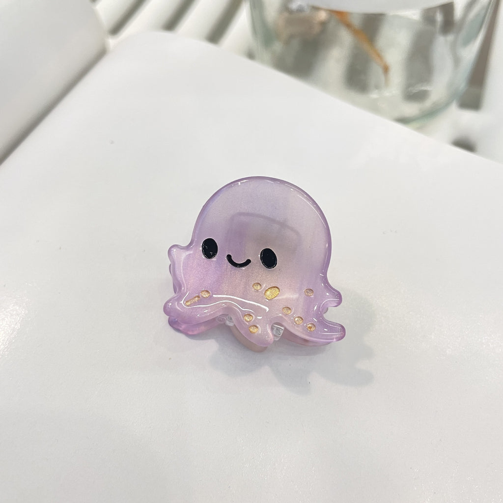 mini octopus hair claw