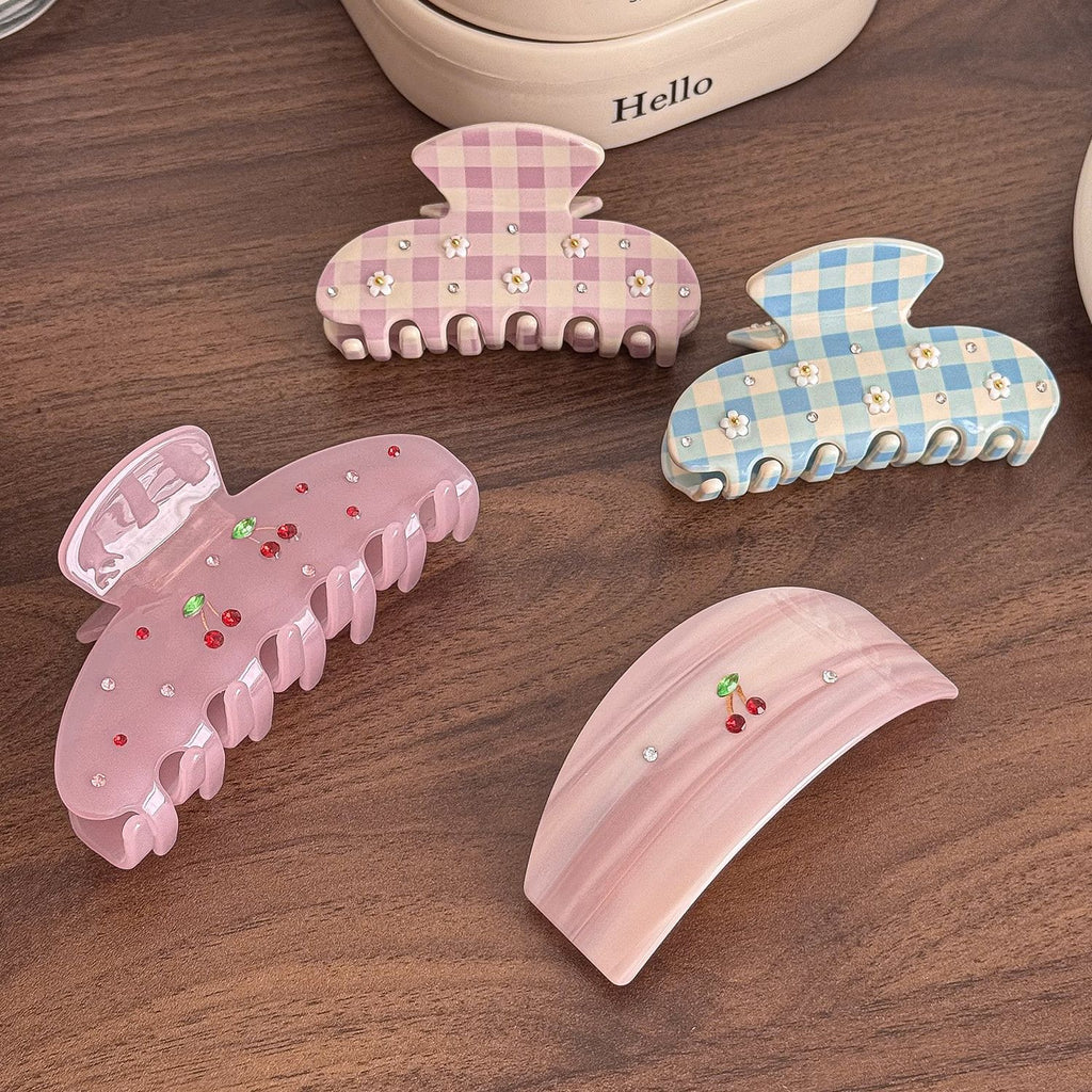 cherry premium feeling hair claw