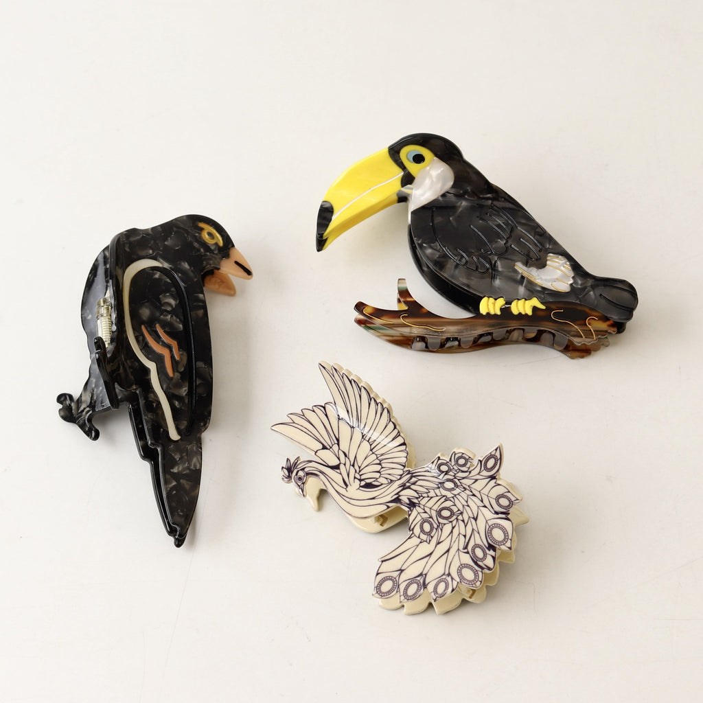 Bird Toucan Hair Claw