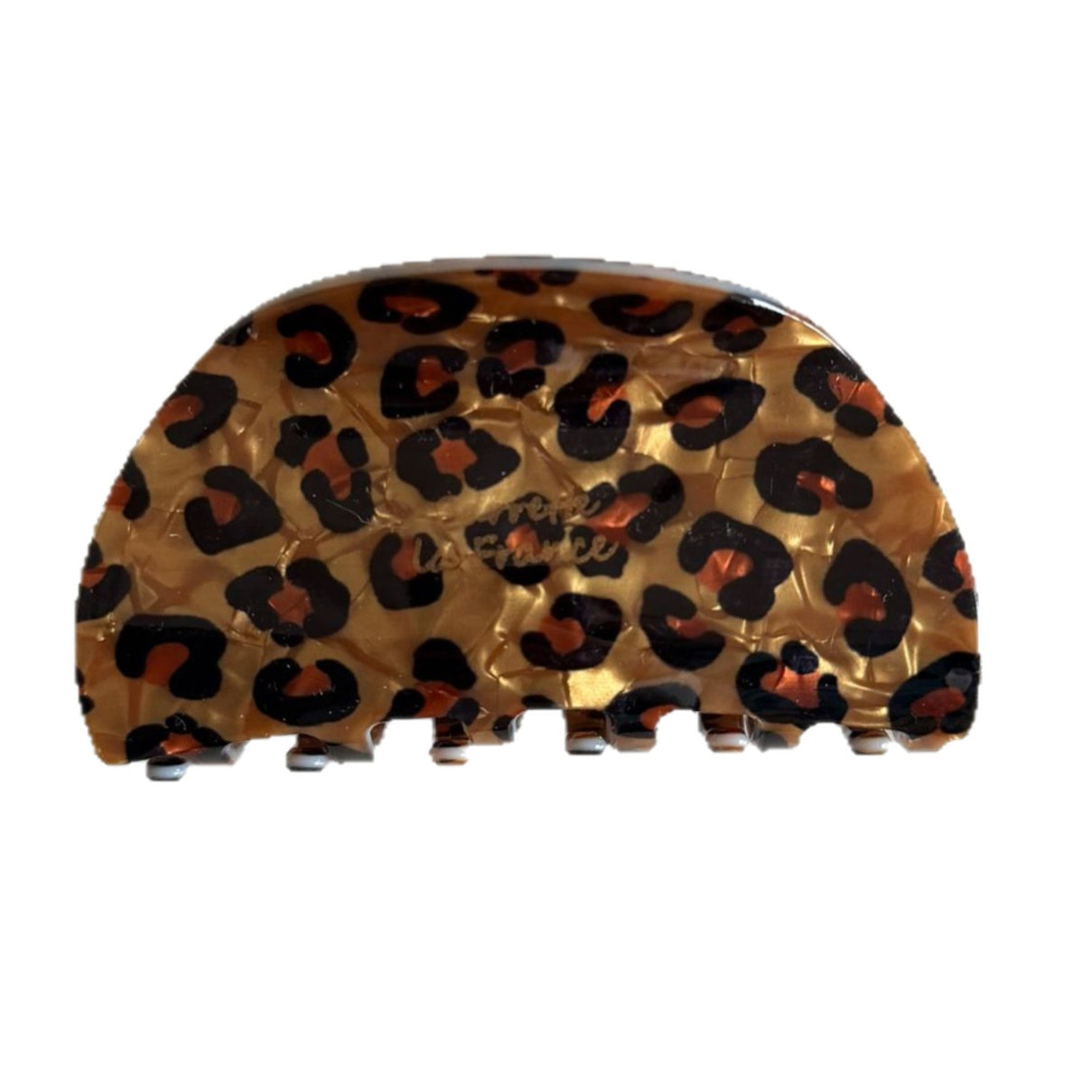 French leopard print Hair Claw